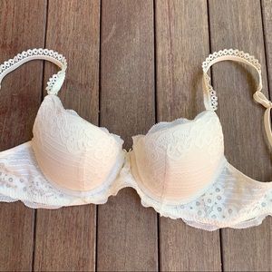 ⭐️Aerie⭐️ 36B white/cream lace push-up!